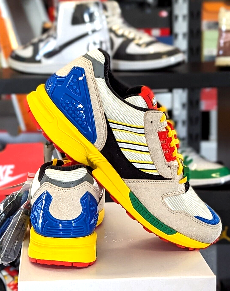 Adidas ZX 8000 LEGO Limited Edition Shoes Men's Size 13.5. FZ3482