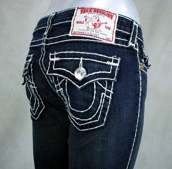 True Religion Jeans women's Billy Super T VERA CRUZ Straight leg