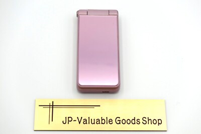 C] SHARP AQUOS Keitai 2 601SH 602SH Pink Unlocked SIM Free Flip