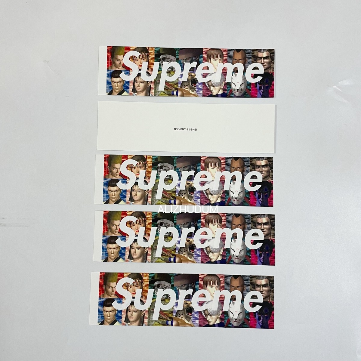 SUPREME FW22 YOHJI YAMAMOTO TEKKEN BOX LOGO STICKER | eBay