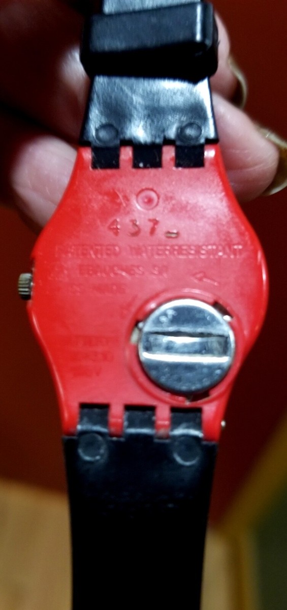 Vintage Swatch Watch 1984 Squiggly LR104 Womens for sale online | eBay