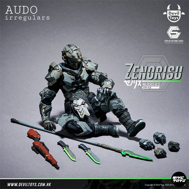DEVIL TOYS AUDOIRREGULARS ZENORISU 1/12 Action Figure Model Doll