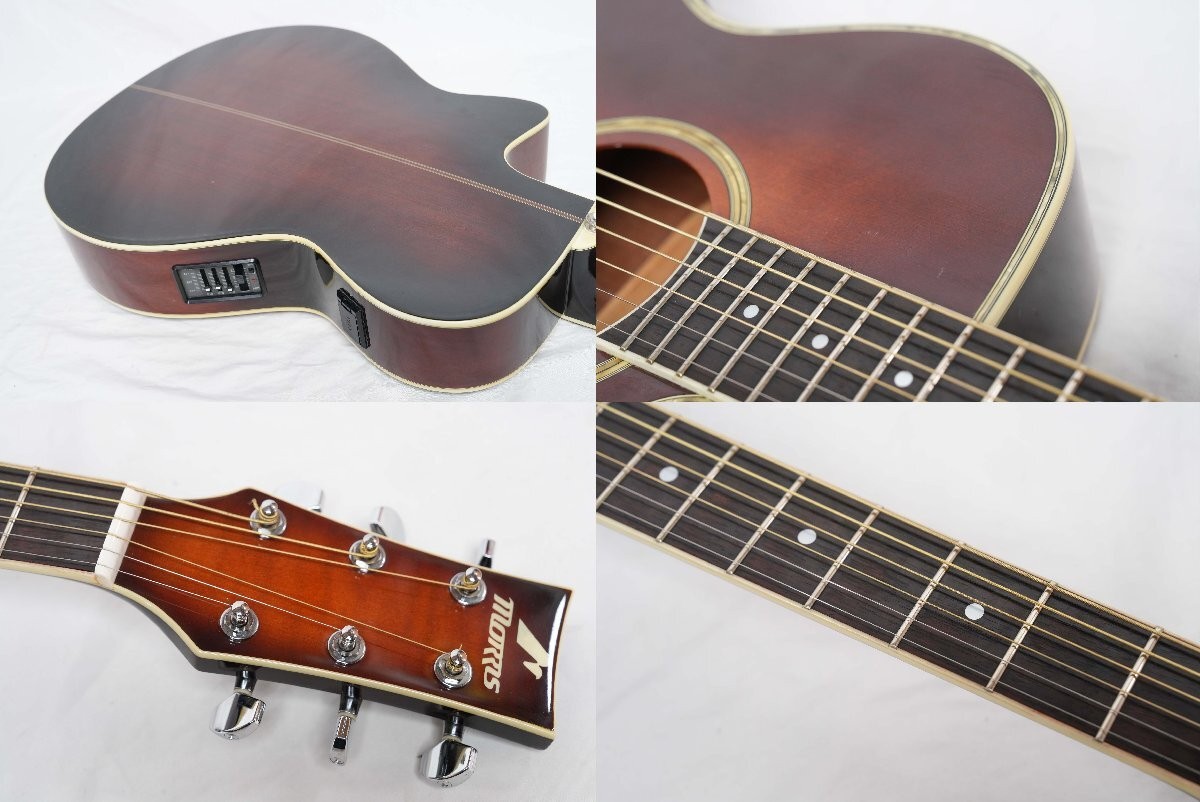 Morris MR-601 Rumbler Acoustic-Electric Guitar, 1990s, Made in