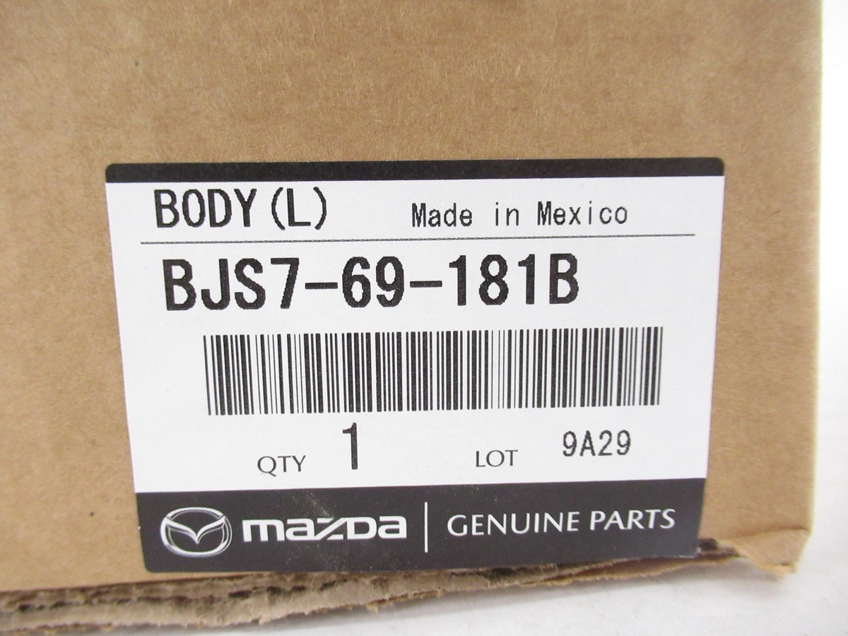 Genuine OEM Mazda BJS7-69-181B Driver Side Mirror Body | eBay