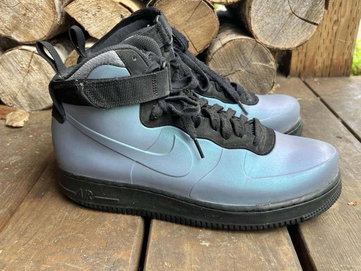 NIKE AIR FORCE 1 FOAMPOSITE Light Carbon 2018 AH6771-002 Mens Size