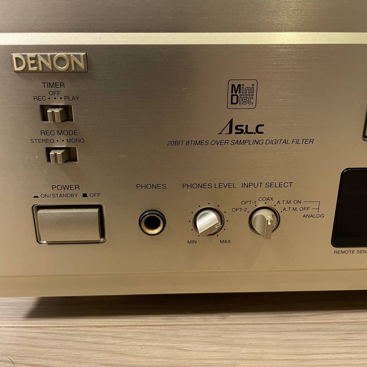 DENON DMD-1000 Mini Disk MD Recorder Player MD Deck Player w/ RC