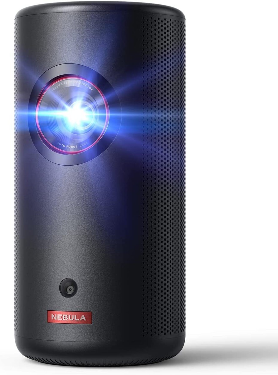 Nebula Capsule 3 Laser Smart TV Projector 1080P Dolby with Google
