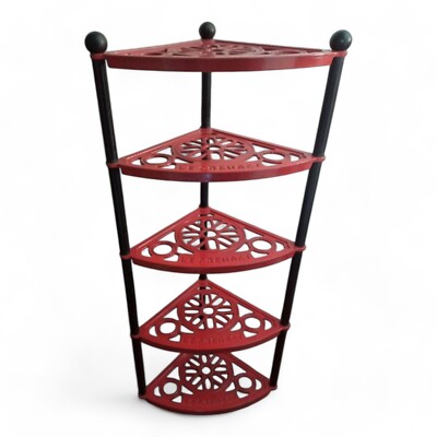 Le Creuset 5 Tier Casting Pot Stand Color Cherry Red | eBay