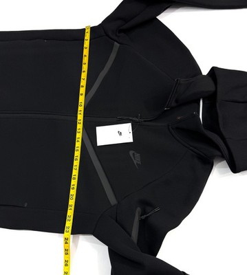 Nike Tech Fleece Windrunner Hoodie Jacket Full Zip Black HV0949