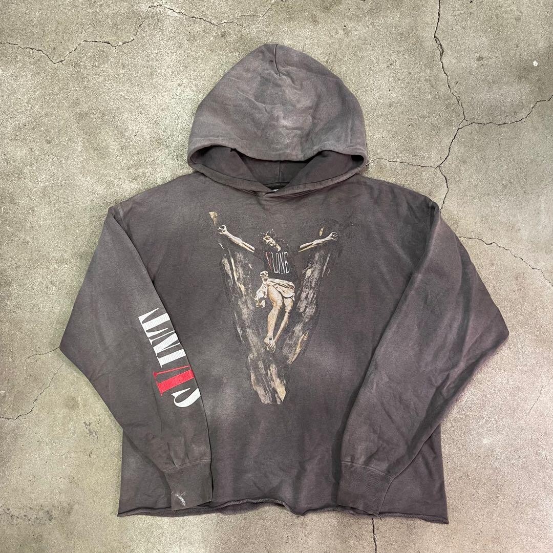 22ss SAINT MICHAEL VLONE hoodie Pullover Parker logo XL size