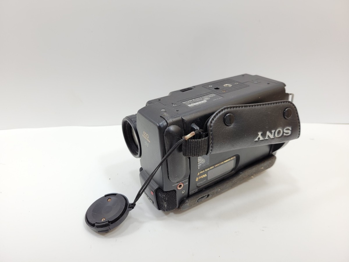 Vintage Sony Handycam CCD-TR75 8mm Video Camcorder Camera with