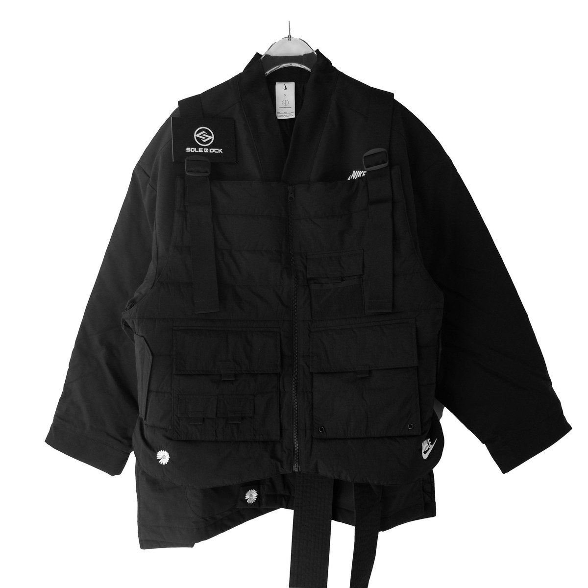 Nike x Peaceminusone G-Dragon SS23 2+1 Jacket (Asia Sizing) Black
