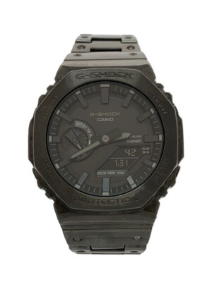 CASIO G-SHOCK GM-B2100BD-1AJF Black Stainless Steel Solar Digital