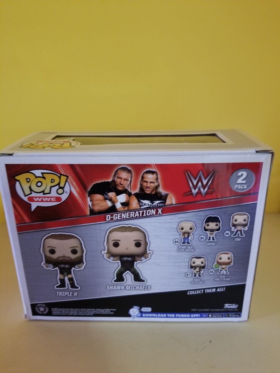 Funko Pop D-X Triple H Shawn Michaels D-Generation X WWE Brand New