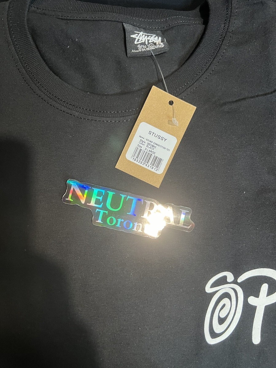 Stussy x Patta 'Sound Connection' T Shirt in Black Size XL | eBay