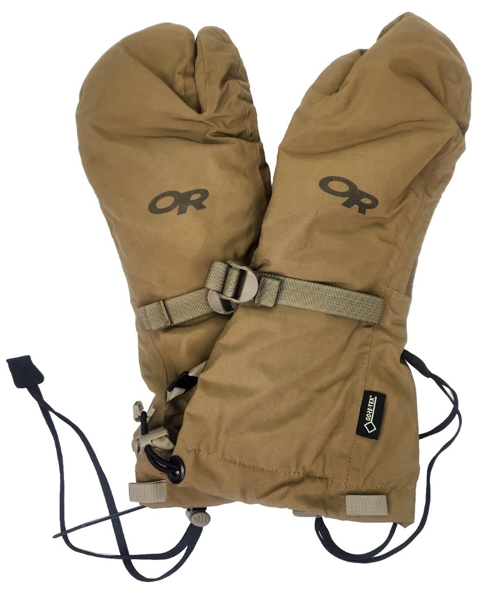 Outdoor Research AGS Firebrand TF Mitts - Size Small, Coyote | eBay
