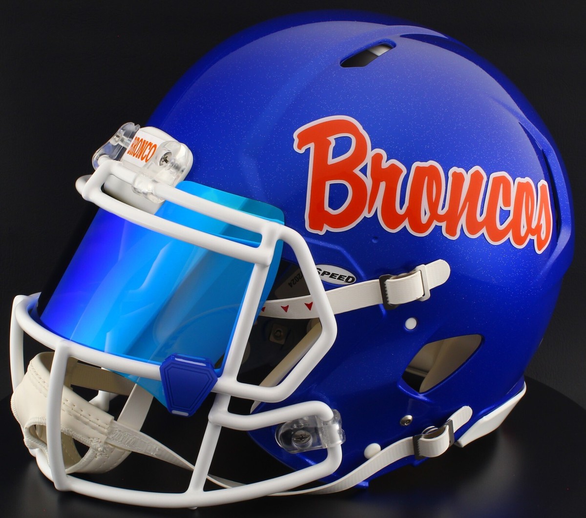 BOISE STATE BRONCOS NCAA Riddell Speed Full Size AUTHENTIC