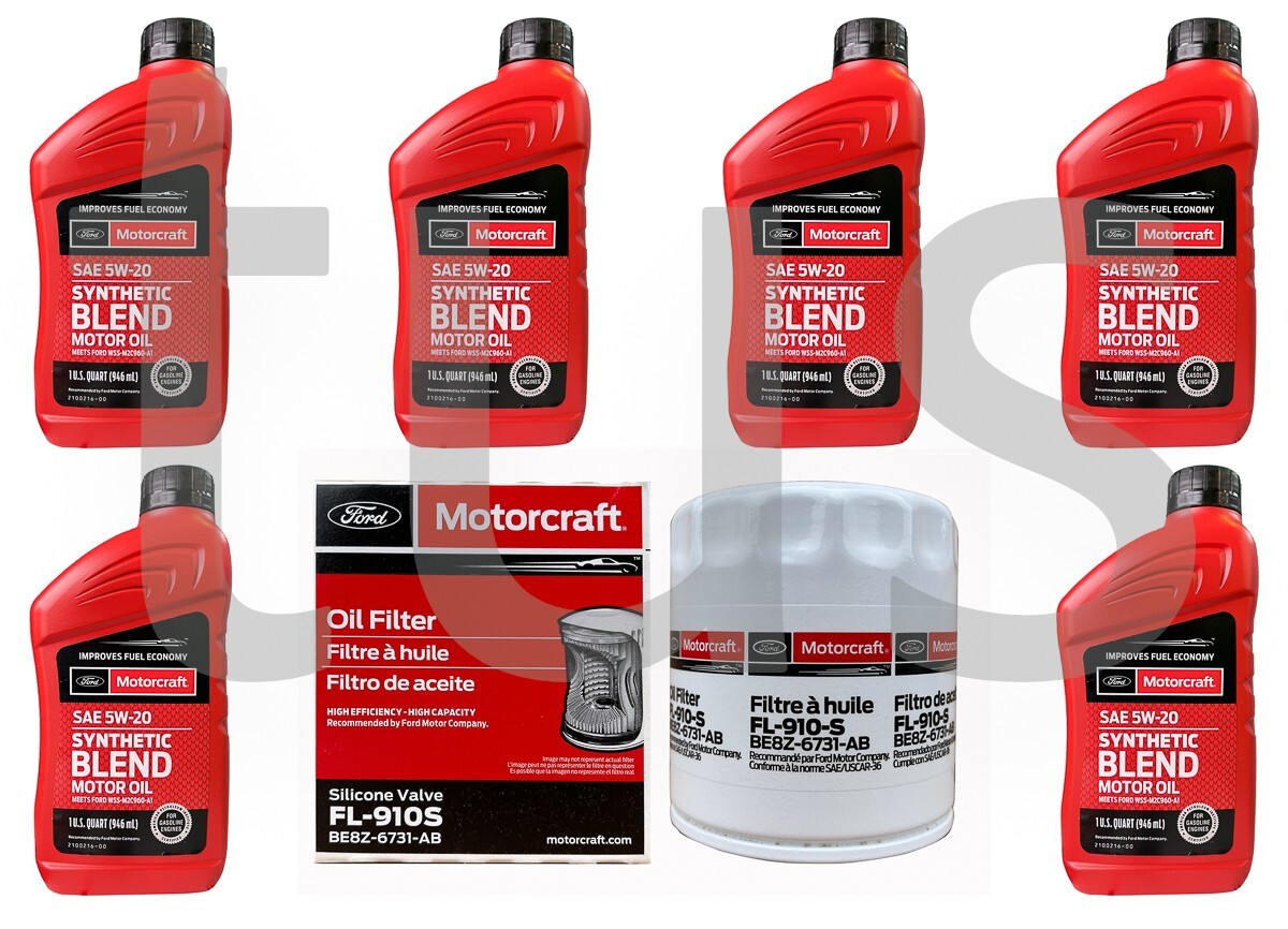 Genuine Motorcraft Engine Oil Change Kit 2013 Ford Fusion 2.5L L4