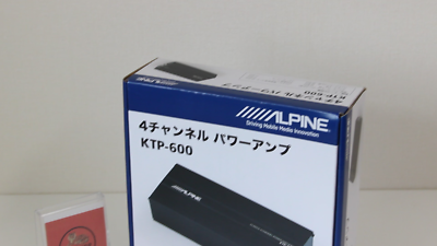ALPINE KTP-600 4 channel compact digital power amplifier 90W×4ch