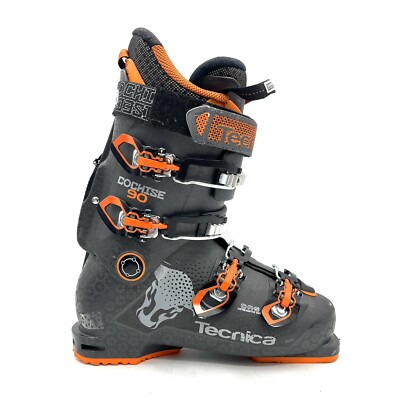 Tecnica Cochise 90 Gray Orange Downhill Alpine Ski Boots Men's