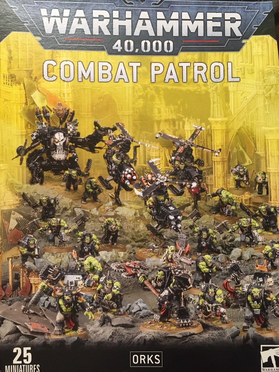 Space Orks Combat Patrol Army Painted Commission Warhammer 40k Ork