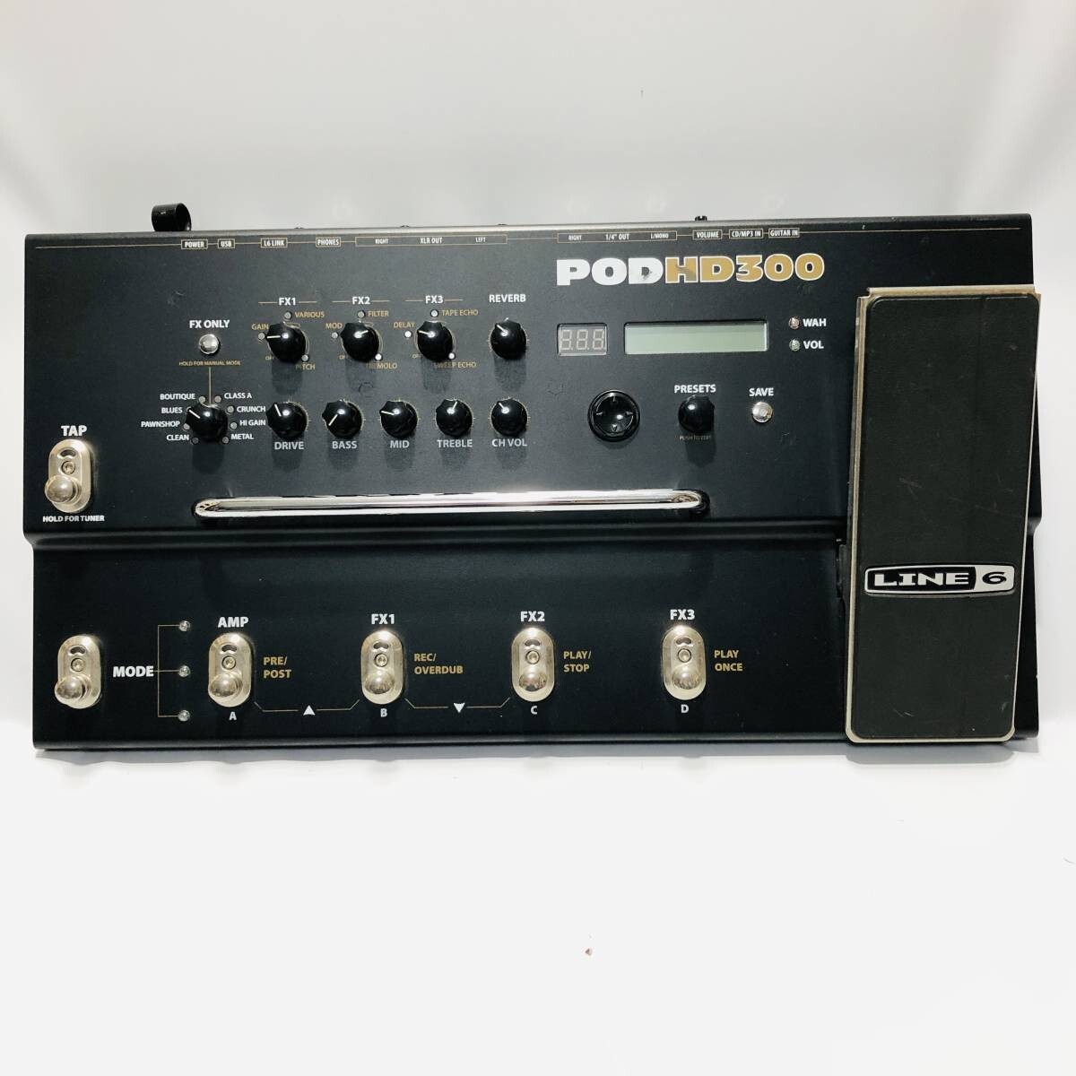 Line 6 Pod HD300 Multi-Effect Amp Modeler Pedal Board | eBay