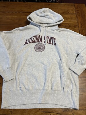 Vintage 90s Champion Reverse Weave Hoodie Arizona University State