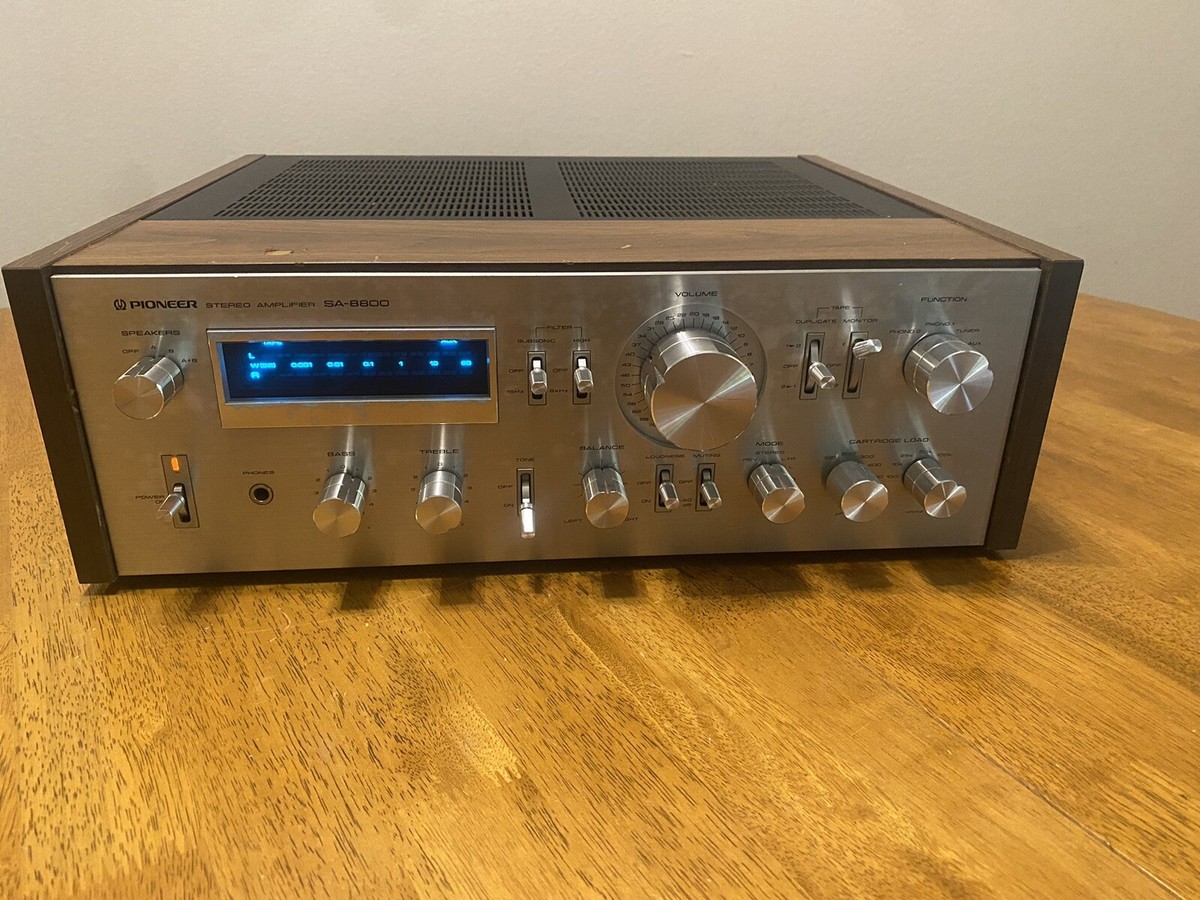 Pioneer SA 8800 Vintage Integrated Amplifier | eBay