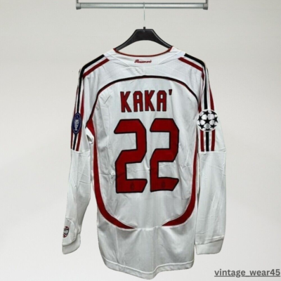 KAKA' #22 AC Milan Jersey 2006/2007 Long Sleeve Retro Vintage