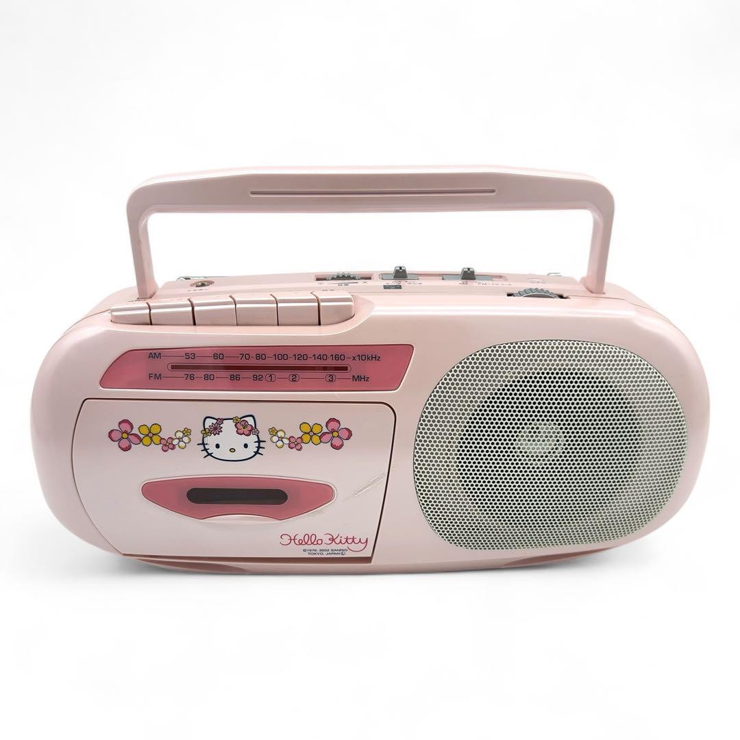 Doshisha RM-400KTP Sanrio Hello Kitty Boombox Pink Cassete Japan