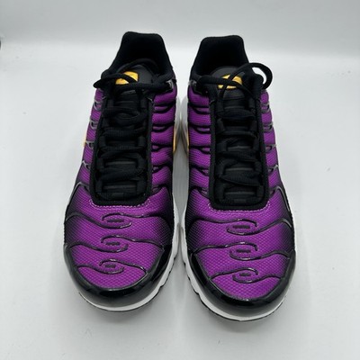Nike Air Max Plus Dusk Black Violet Laser Orange Shoes Women Size