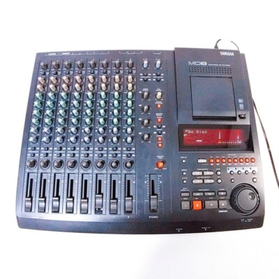 Yamaha MD8 8-track Multitrack Mini Disc MD Recorder Black | eBay