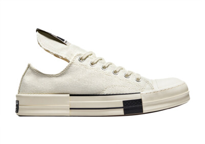 Converse Rick Owens x DRKSHDW DRKSTAR Chuck 70 Low White A00134C 4