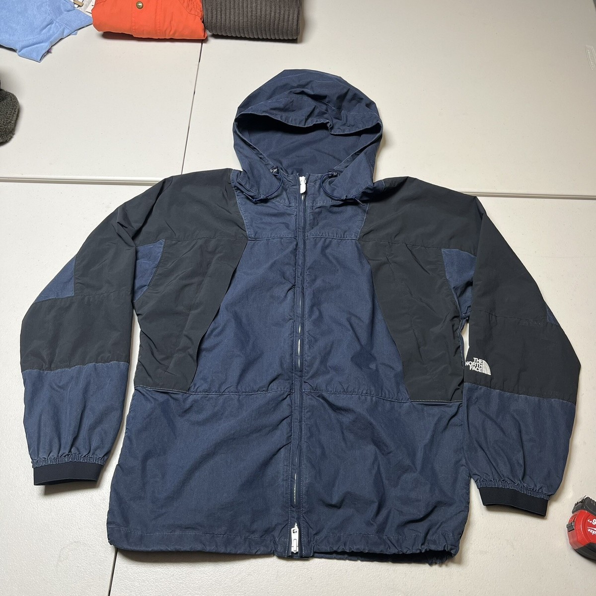 the north face purple label japan indigo wind parka mountain