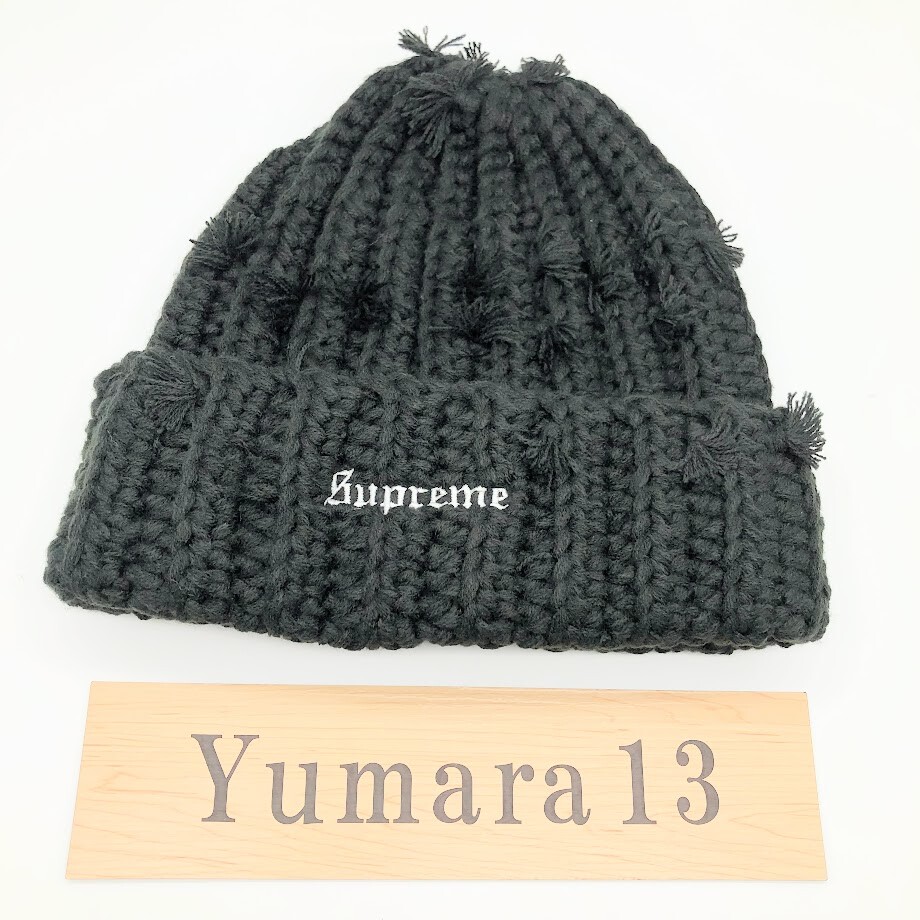 Supreme Hand Tied Black Multi Beanie 2colors FW23 Brand New | eBay