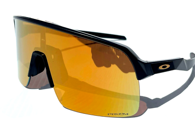 NEW Oakley SUTRO LITE Matte Carbon PRIZM 24K Gold Mirror Lens