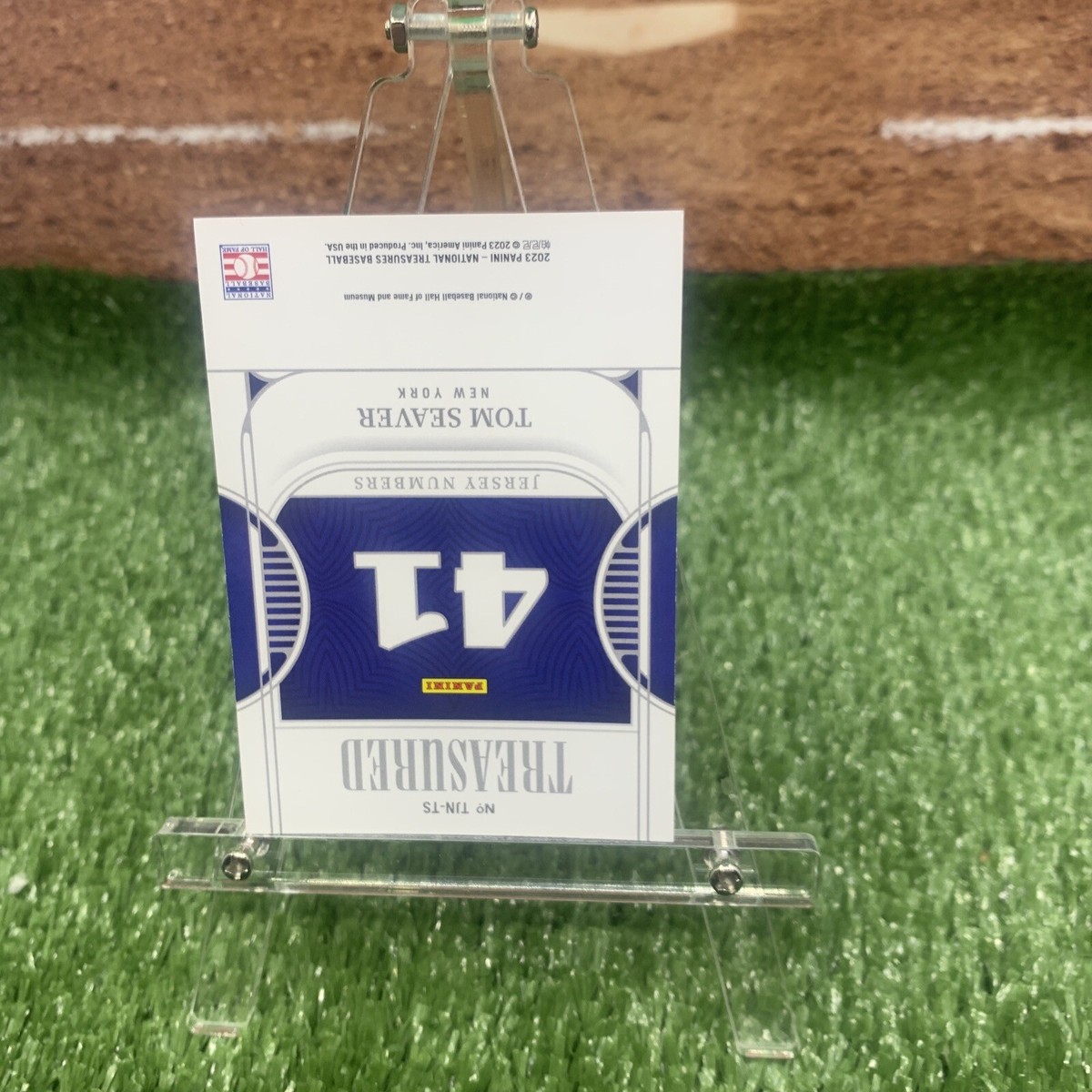 2023 Panini National Treasures Treasured Jersey Numbers Tom Seaver