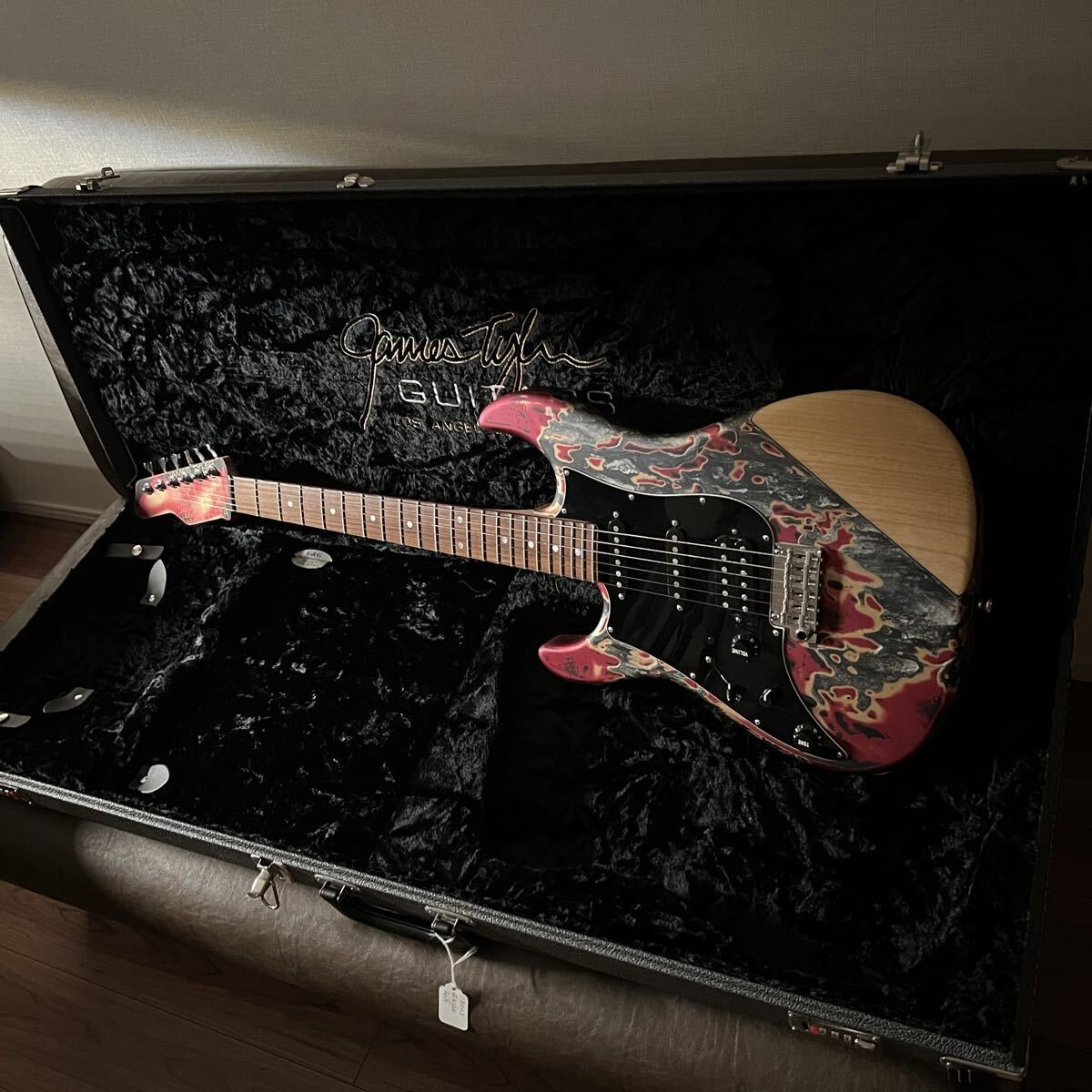 Electric Guitar James Tyler USA Studio Elite HD 2017 Burning Water