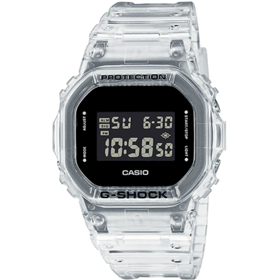 CASIO G-SHOCK DW-5600USKE-7JF Digital Watch Clear Skeleton Series