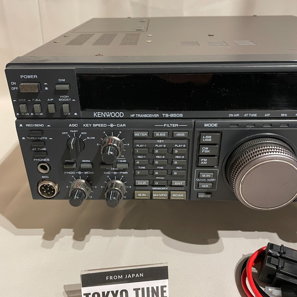 Kenwood TS-850S 100W HF Transceiver Fully AT Auto Tuner Working w