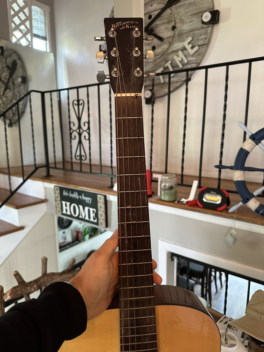 Recording King Hand Crafted Guitar - Pre-Owned | eBay