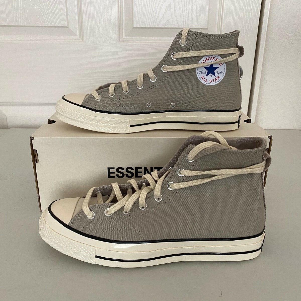 NEW Converse Fear of God FOG Essentials Chuck 70 Grey Mens Size 11