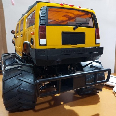Aoshima Skynet Hummer H2 Rc Car Extra Large 4Wd 4Ws Radio Control