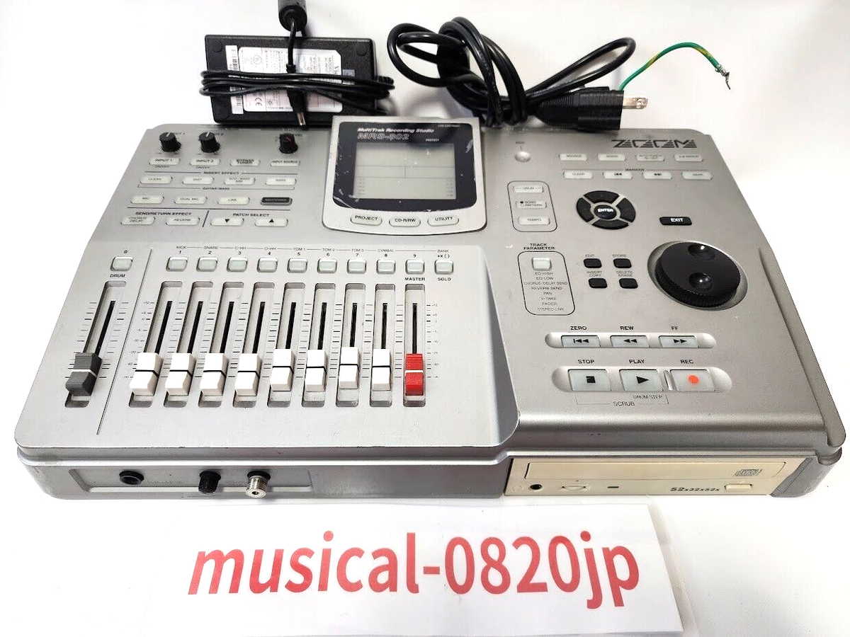 ZOOM MRS-802 Multi Recording Studio Digital 8 Track Recorder | eBay