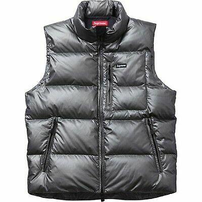 Supreme Silver Ski Vest Silver L F/W 13 | eBay