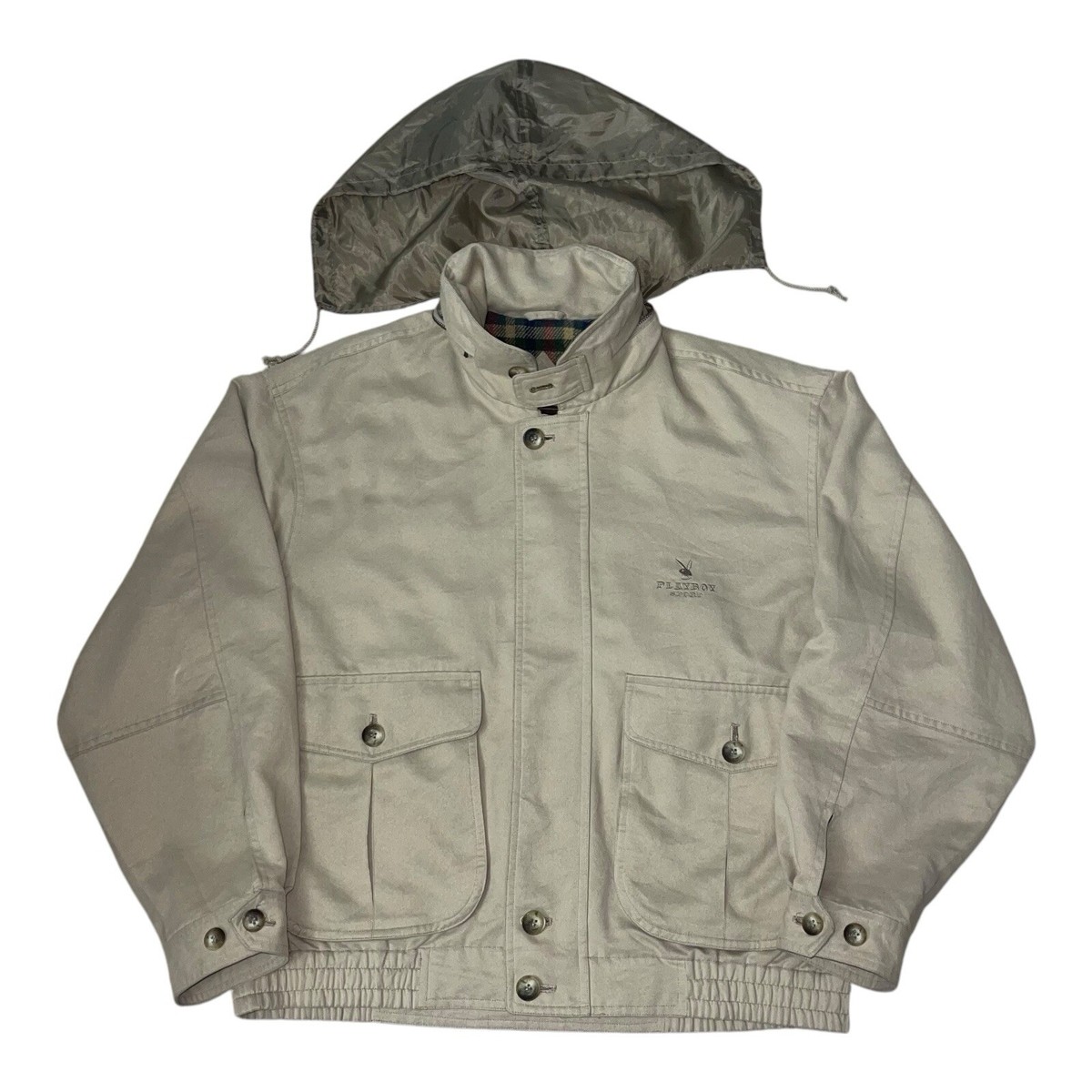 Vintage 90s Playboy Sport bomber jacket L | eBay