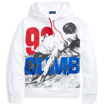 NWT Polo Ralph Lauren 93 Climb Hi Tech Hoody Hoodie Sweatshirt