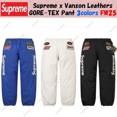 Supreme x Vanson Leathers GORE-TEX Pant 3colors FW25 | eBay