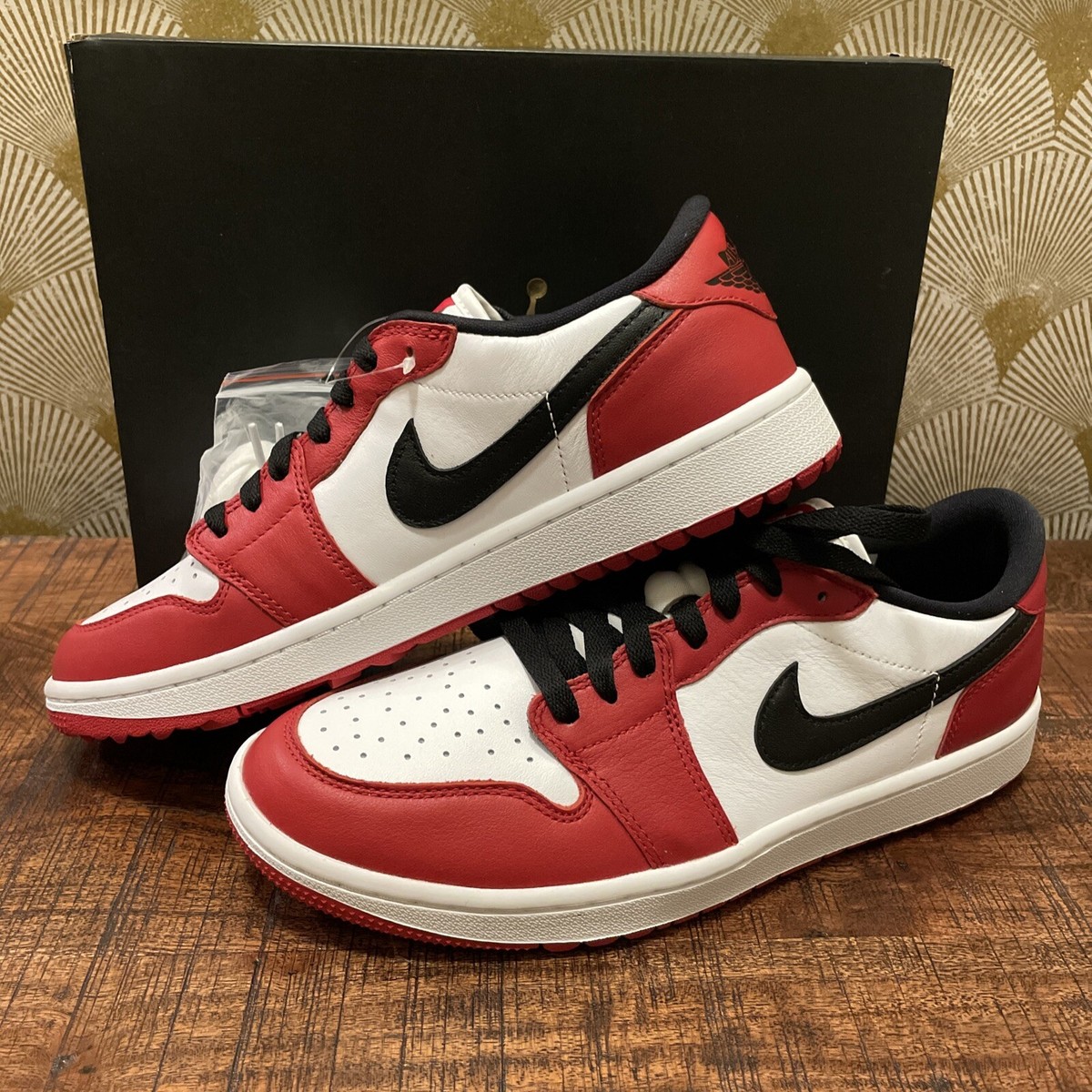 Nike Air Jordan 1 Retro Low Golf Chicago Size 12.5 Men's/ 14