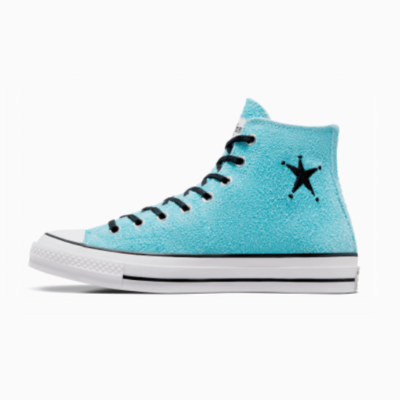 Converse x Stussy Chuck 70 High Top Sneakers 'Sky Blue' - A07663C